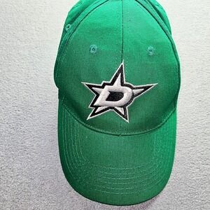 Dallas Stars NHL Green Cotton Baseball Cap Hat AT&T Promo Logo 58cm‎ RN141434